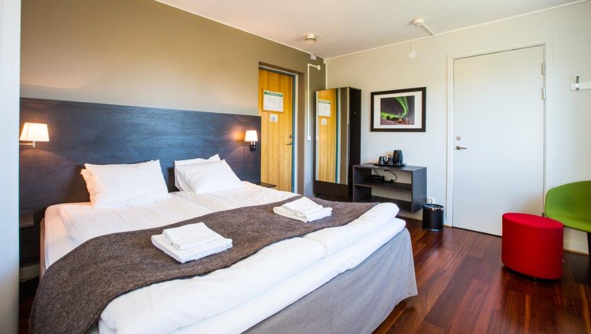 Hotellrum på STF Abisko Turiststation