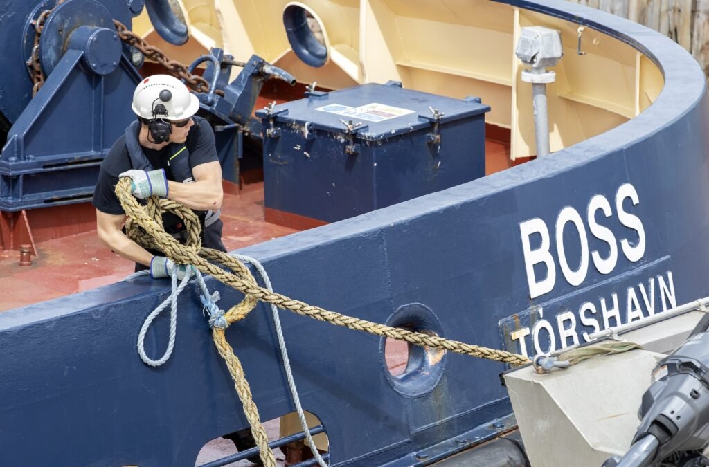 Sjömannen Svitzer foto Dick Gillberg matros lättmatros bogserbåt