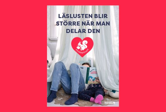 Ekorrb&ouml;cker: L&auml;slusten blir st&ouml;rre n&auml;r man delar den