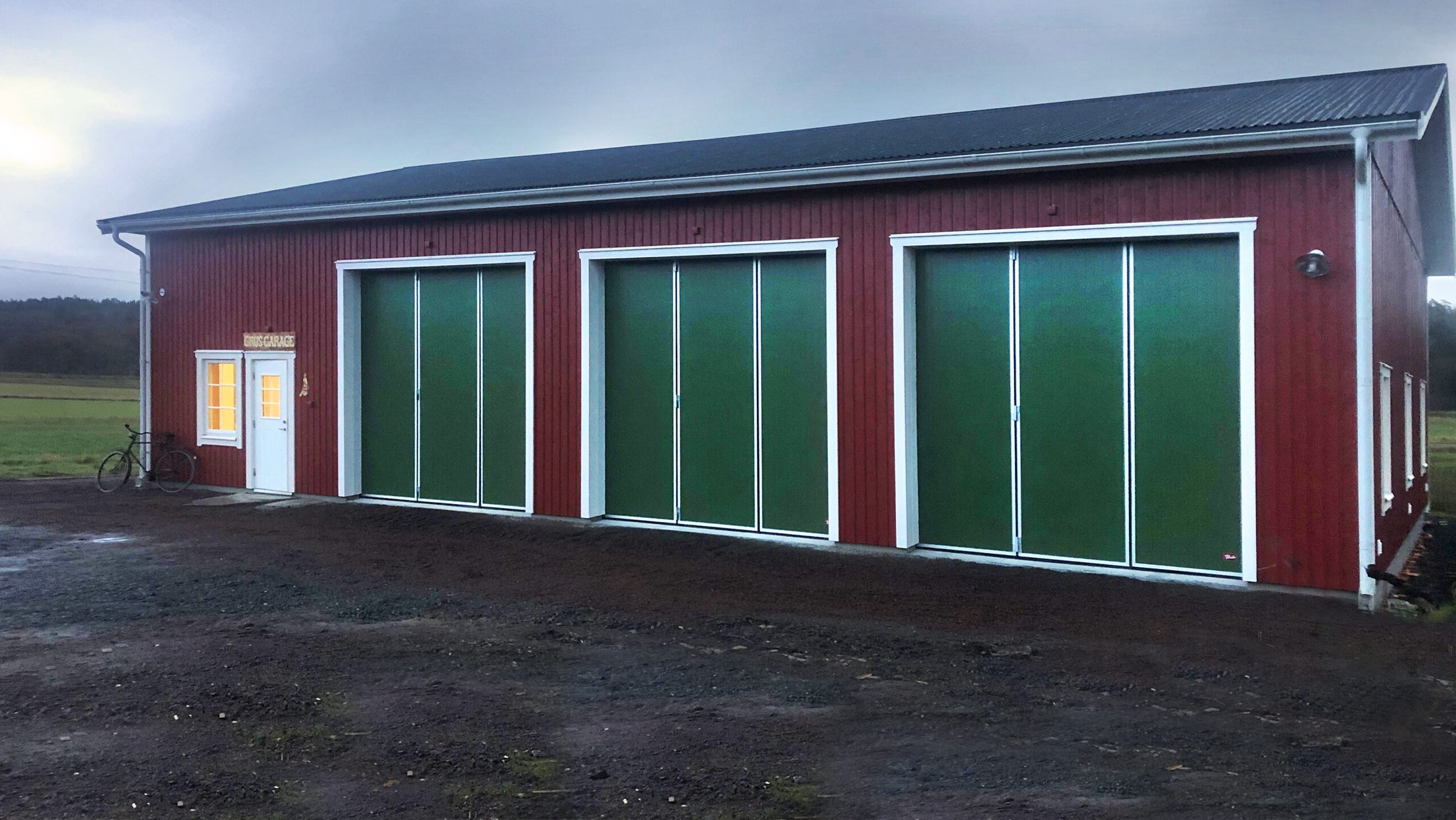 Lantliga maskinhallen