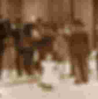 Street musicians in London in the Edwardian era.