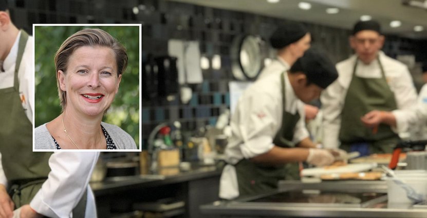 Helene Gustafsson, adjunkt och enhetschef på skolan.  Foto: Campus Grythyttan/Hans Lundholm