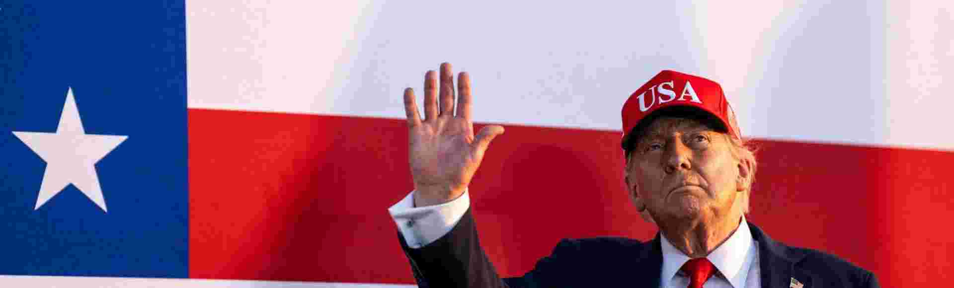 President Donald Trump at the Salute to America Celebration, held at the Iowa State Fairgrounds, Thursday, 3 July 2025.