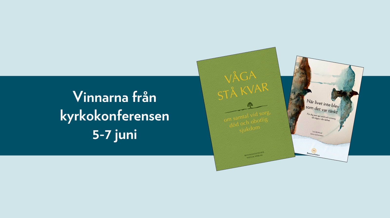 Vinnarna från Kyrkokonferensen 5-7 juni!