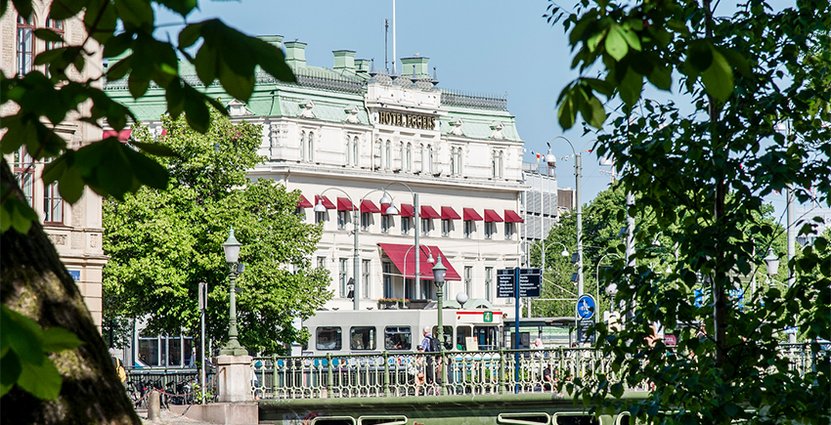 På Hotell Eggers i Göteborg har andelen utländska gäster ökat de senaste åren. Foto: Hotell Eggers