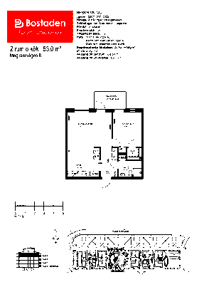 PlanlösningMagistervägen 8