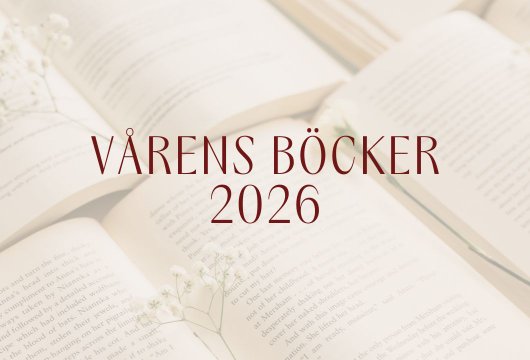 Vårens böcker 2026