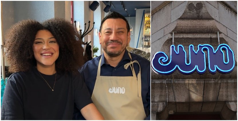 Hovmästare Valentina och Marcos, restaurangchef 