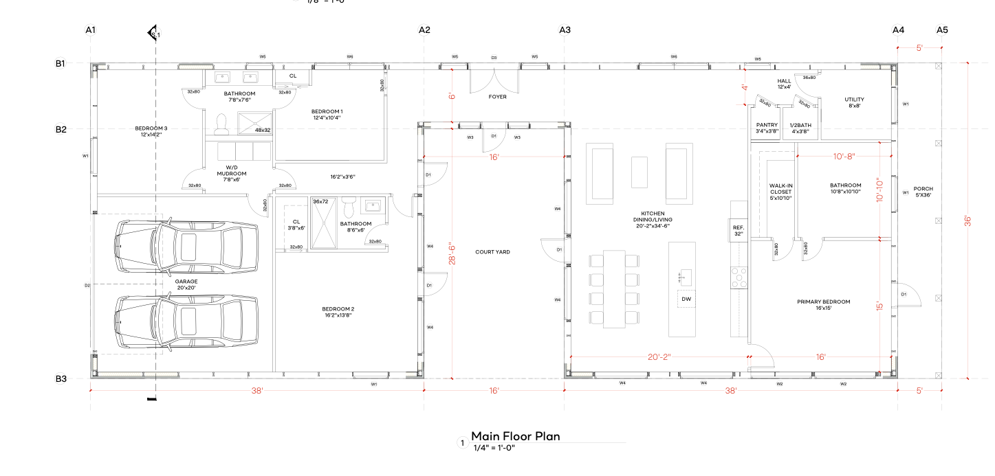 Main floor plan