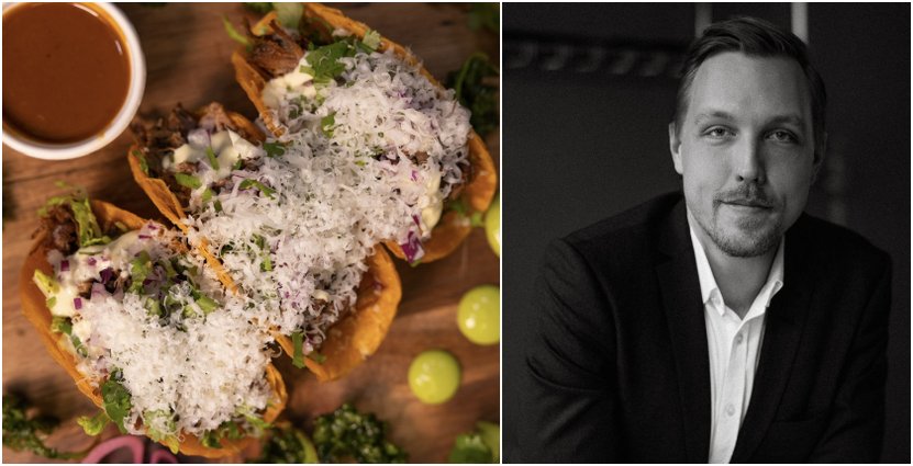 Koncernchefen Oscar Ohlsén ser fram emot nya streetfood-samarbetet 