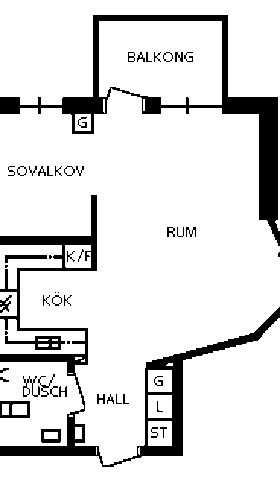 PlanlösningRågången 9
