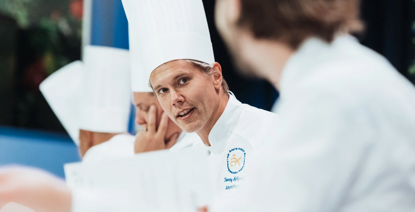 Tommy Myllymäki vann själv tävlingen Årets Kock 2007. Foto: Pressbild Årets Kock