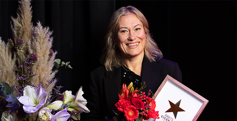 Malin Andersson är Årets ciceron 2022. Foto: Peter Jönsson