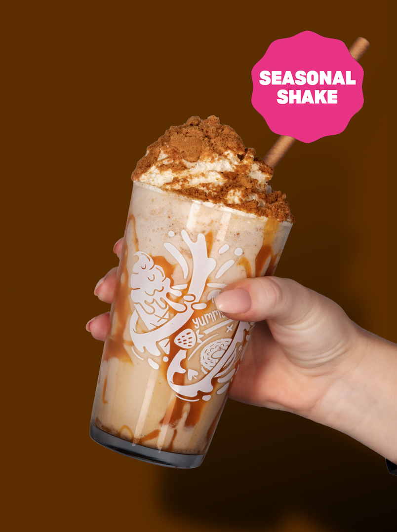 Gingerbread Caramel Shake