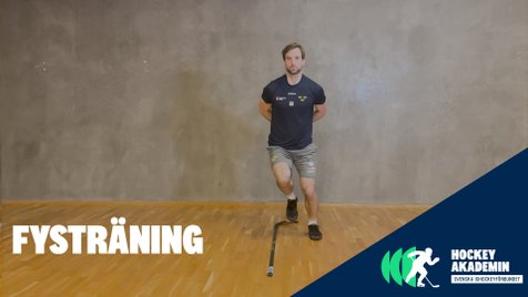 Fysövning: Sidohopp över klubba