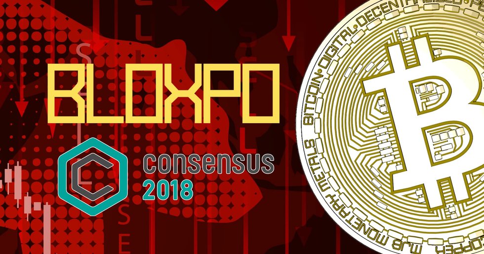 Bitcoin rasar efter Consensus 2018.