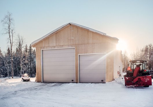 Maskinhall med järnvitriol