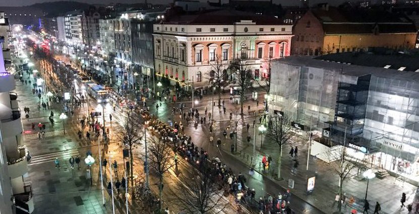 Avenyn i Göteborg. Foto: Avenyföreningen