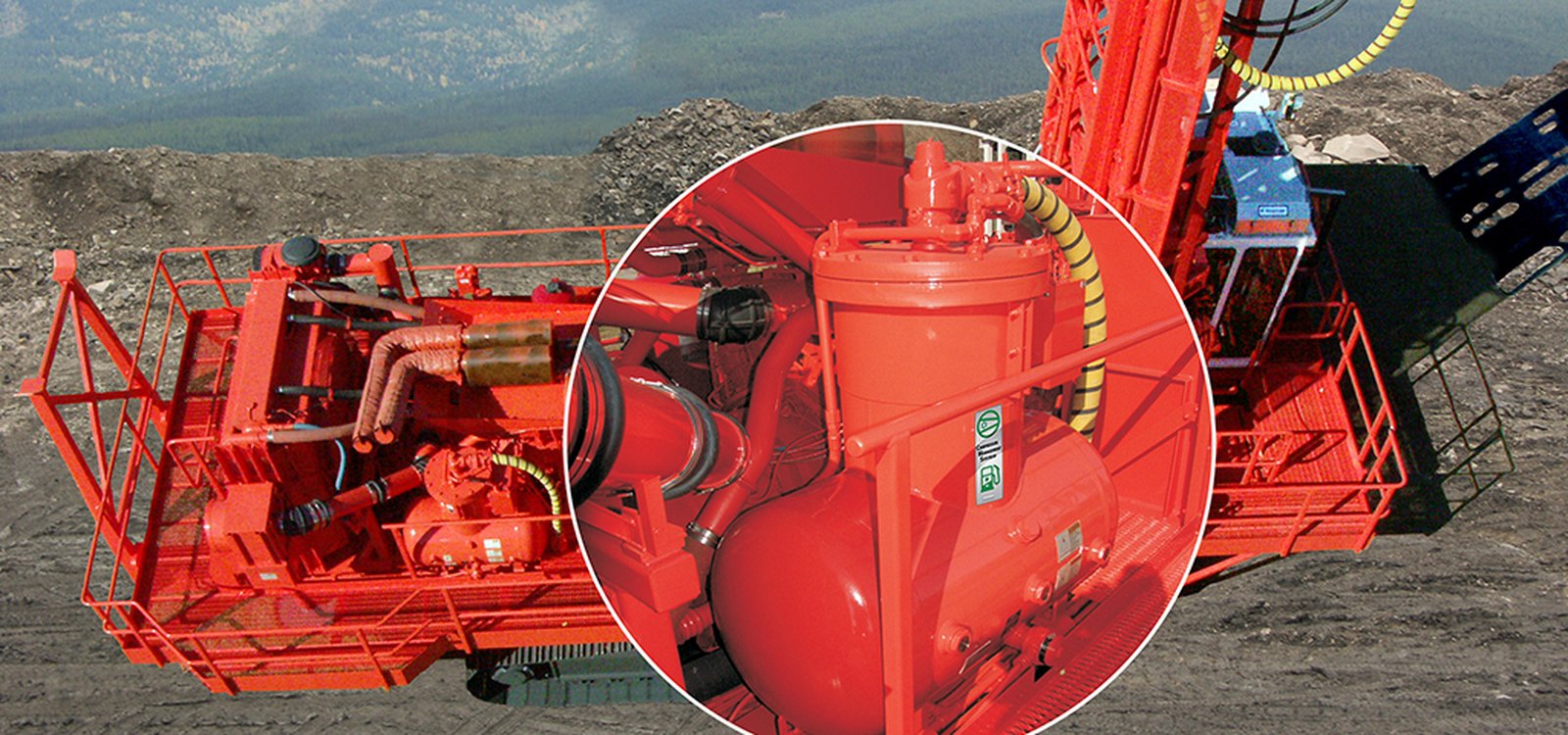<p>Sandvik CMS can be installed on any Sandvik rotary drill rig.</p>
