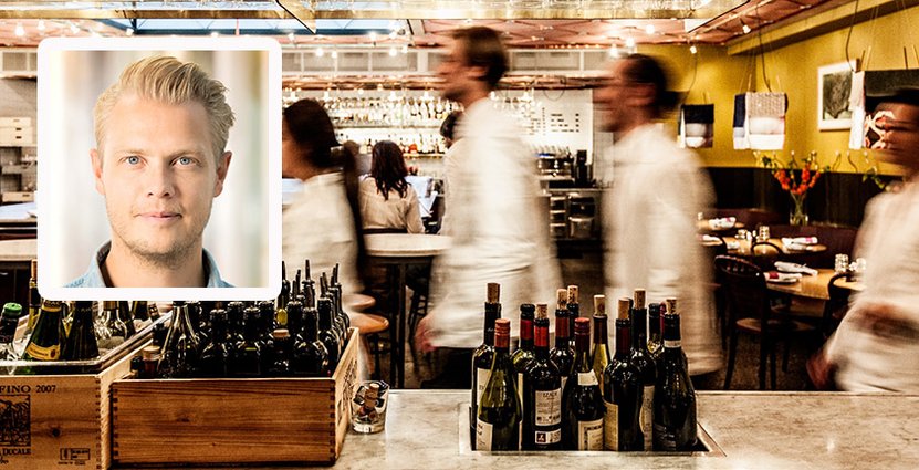 Bildtext: Niklas Johansson, vd på Svenska Brasserier. Foto: Niklas Alexandersson/Taverna Brillo