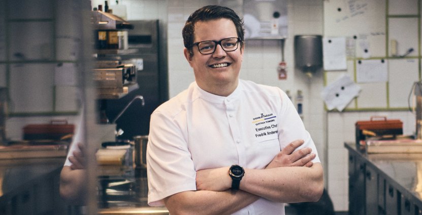 Fredrik Andersson, Culinary Executive Chef på Gothia Towers. 