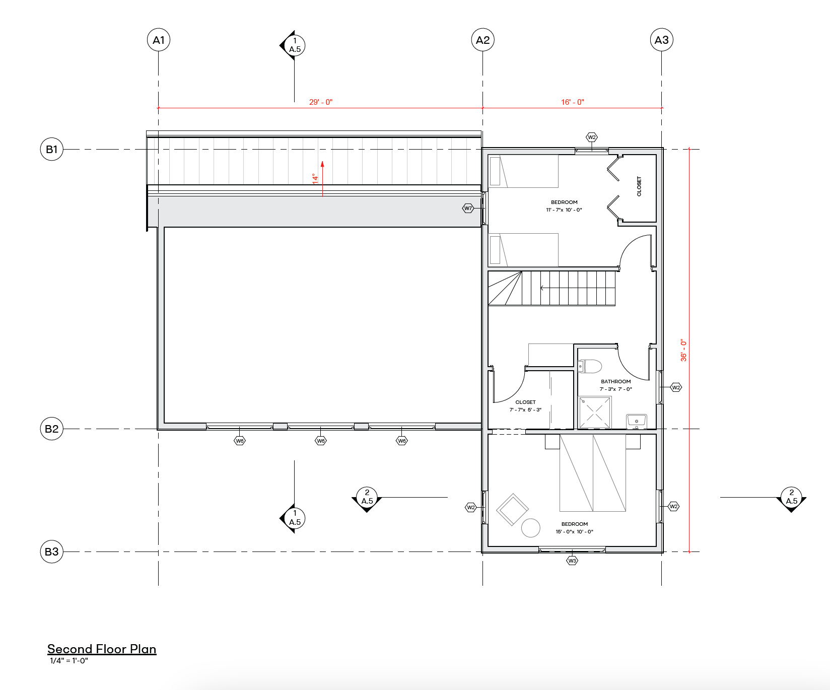 Second floor plan