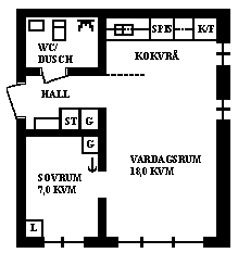 PlanlösningDjupviksgatan 1 H