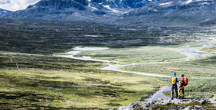 STF ser en tydlig ökning bland unga som vill fjällsemestra. Foto: STF
