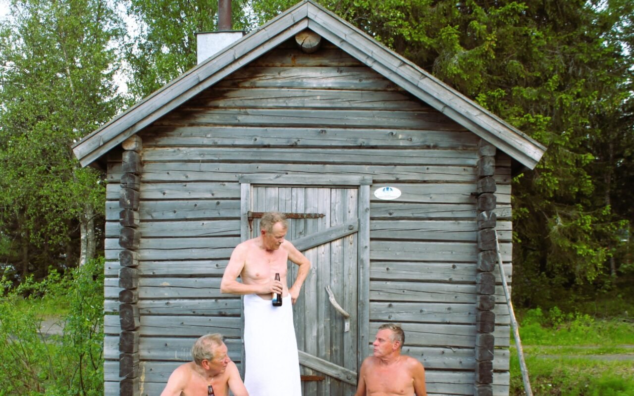 Relax in sauna