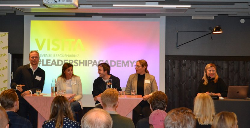 Från vänster Jens Dolk, Erica Åberg, Jonas Lagerström, Sofia B Olsson, Anna Norstöm 