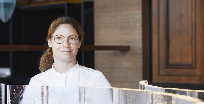 Köksmästare Sofia B Olsson blir helhetsansvarig på Vrå. Pressbild