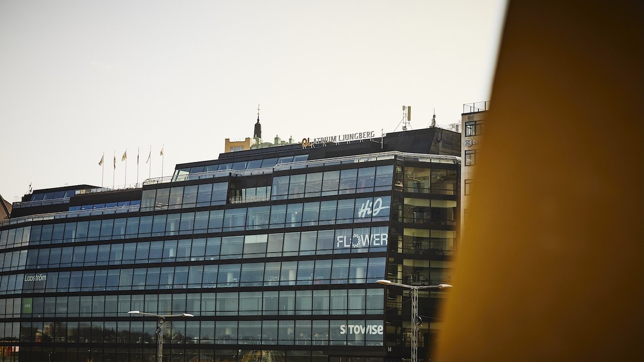 Flower's office in Stockholm
