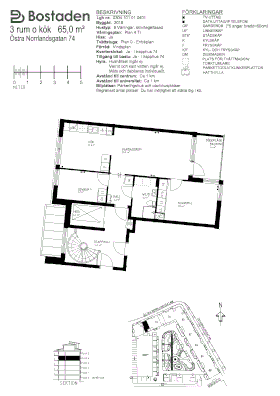 PlanlösningÖstra Norrlandsgatan 74