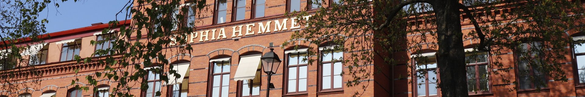 Fasadbild på Sophiahemmet