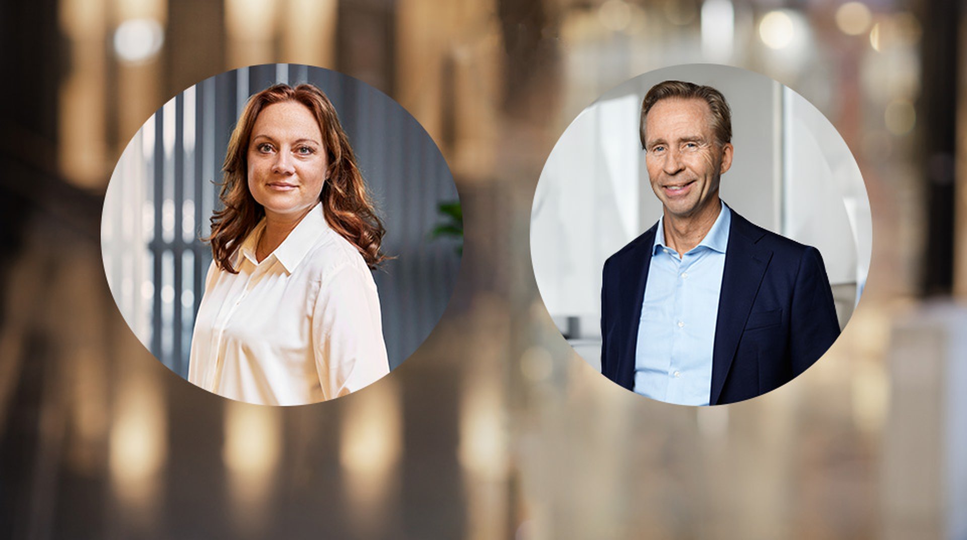 Susanne Holmström och Magnus Tyreman