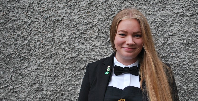 Tävlingslysten. Att bli utmanad är största anledningen till att tävla, säger sommelier Tina Johansson. 