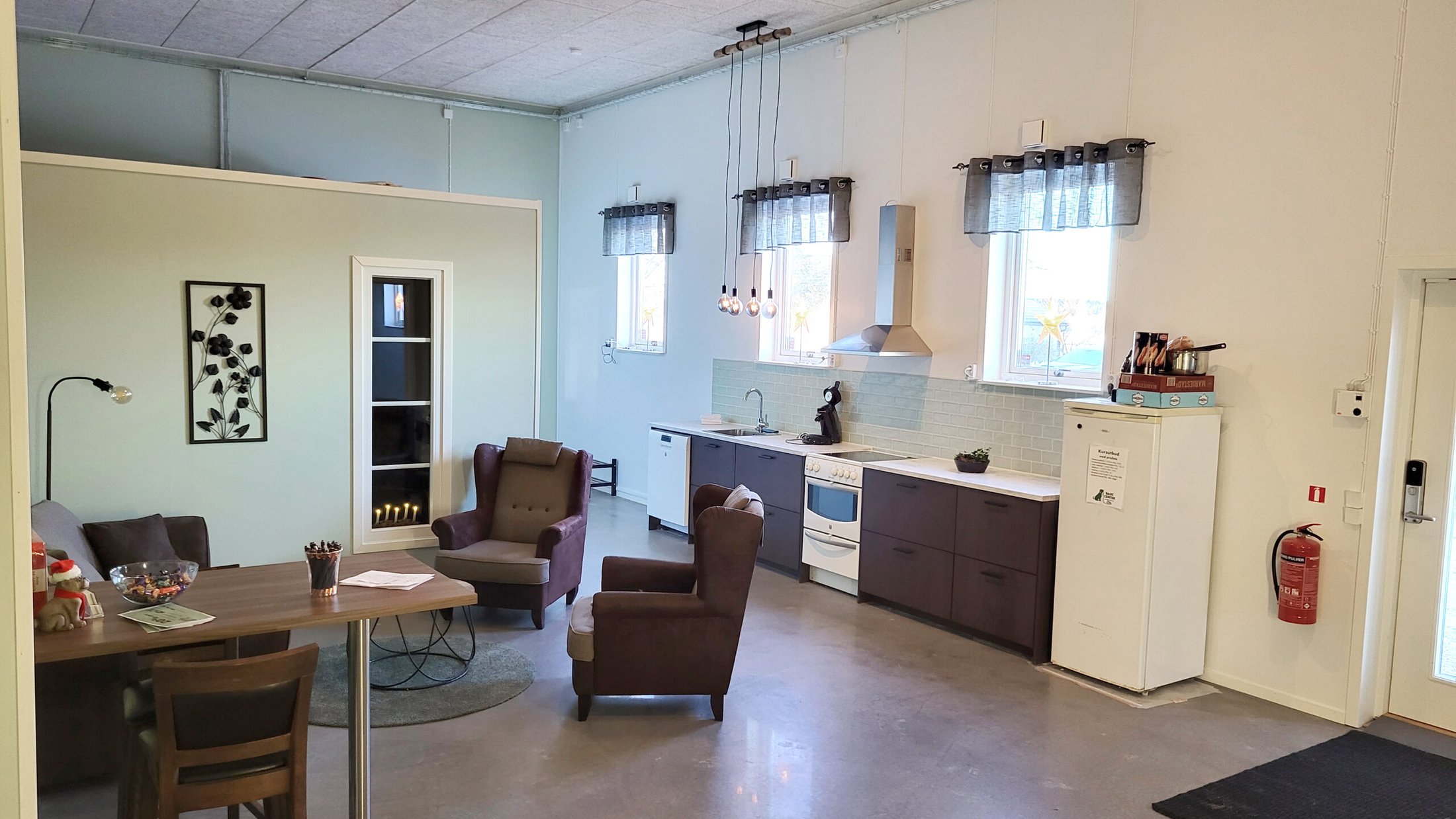 Kombinerad maskinhall