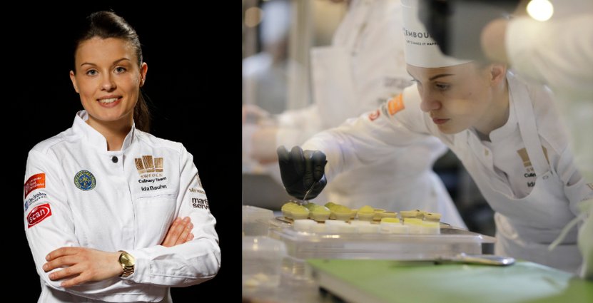 Ida Bauhn har som ny lagkapten siktet inställt på Culinary Olympics i Stuttgart. Foto: Per-Erik Berglund
