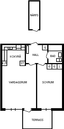 PlanlösningYstarvägen 135