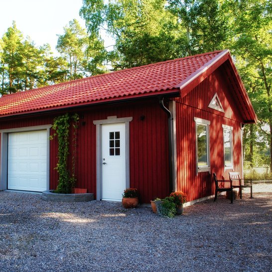 Garage med snickarglädje