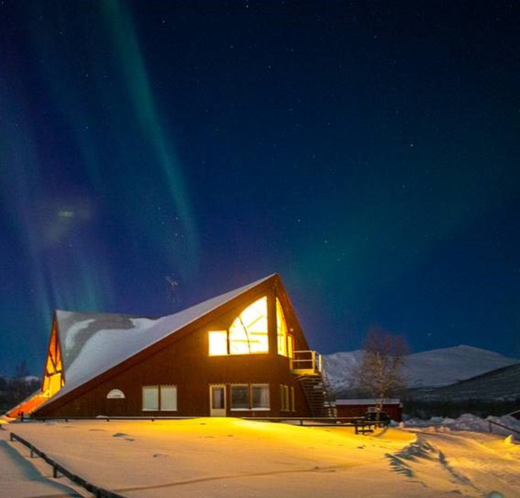 Restaurang Skáidi hos Nikkaluokta Sarri
