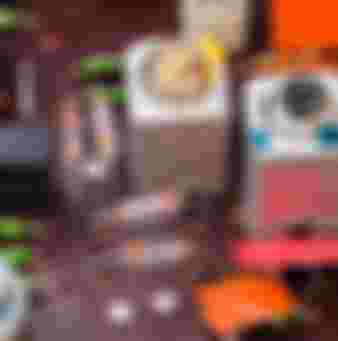 A retro circuit board with germanium transistors and diodes, electrolytic and ceramic capacitors, carbon resistors, aluminium coils. Credit: KPixMining / Alamy Stock Photo.