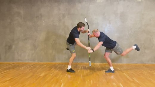Fysövning: Balans närkamp