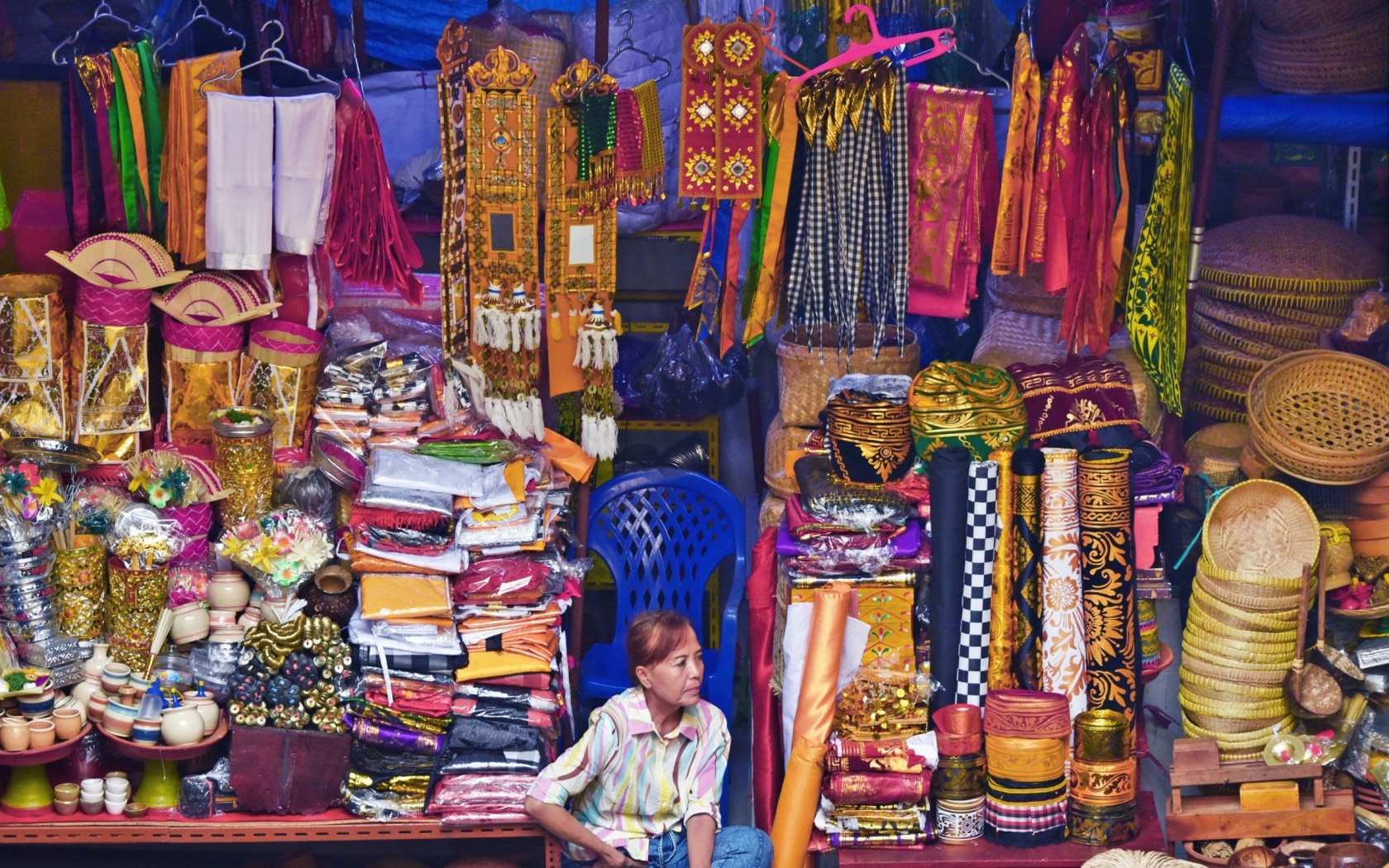Pasar Bedung market, Indonesia. Credit: blickwinkel