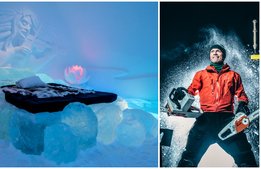 SVT följer iskonstnärerna som skapar Icehotel
