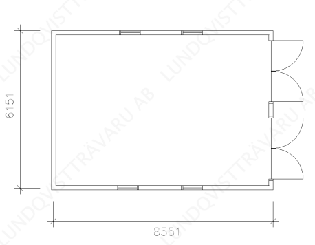 Svarta dubbelgaraget
