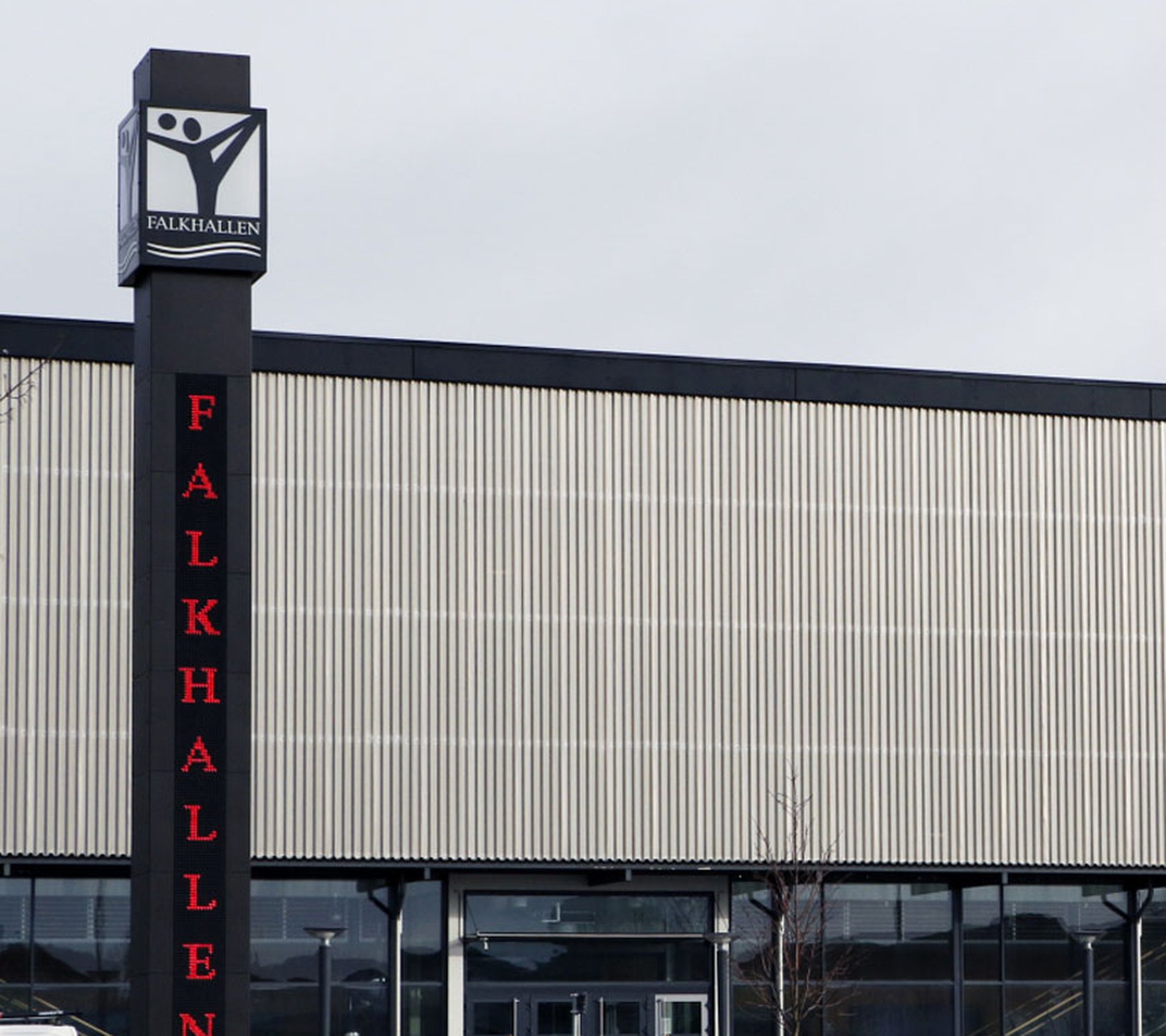 Falkhallen fasad