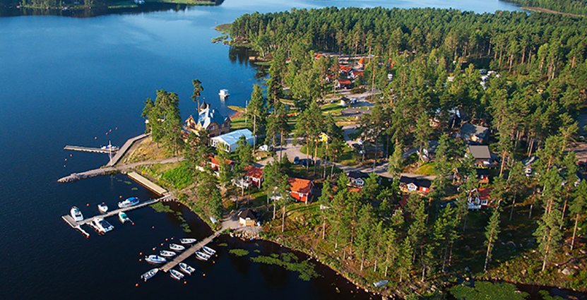 Eko-hotellet ska rymma ett femtiotal hotellrum, spa,<br />
 konferenslokaler, restaurang och trädgårdsodlingar. Foto: Gunnar Ridderstedt