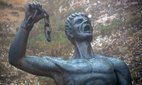 Statue of Eunus at Enna.