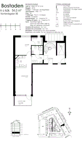 PlanlösningÖstra Norrlandsgatan 86
